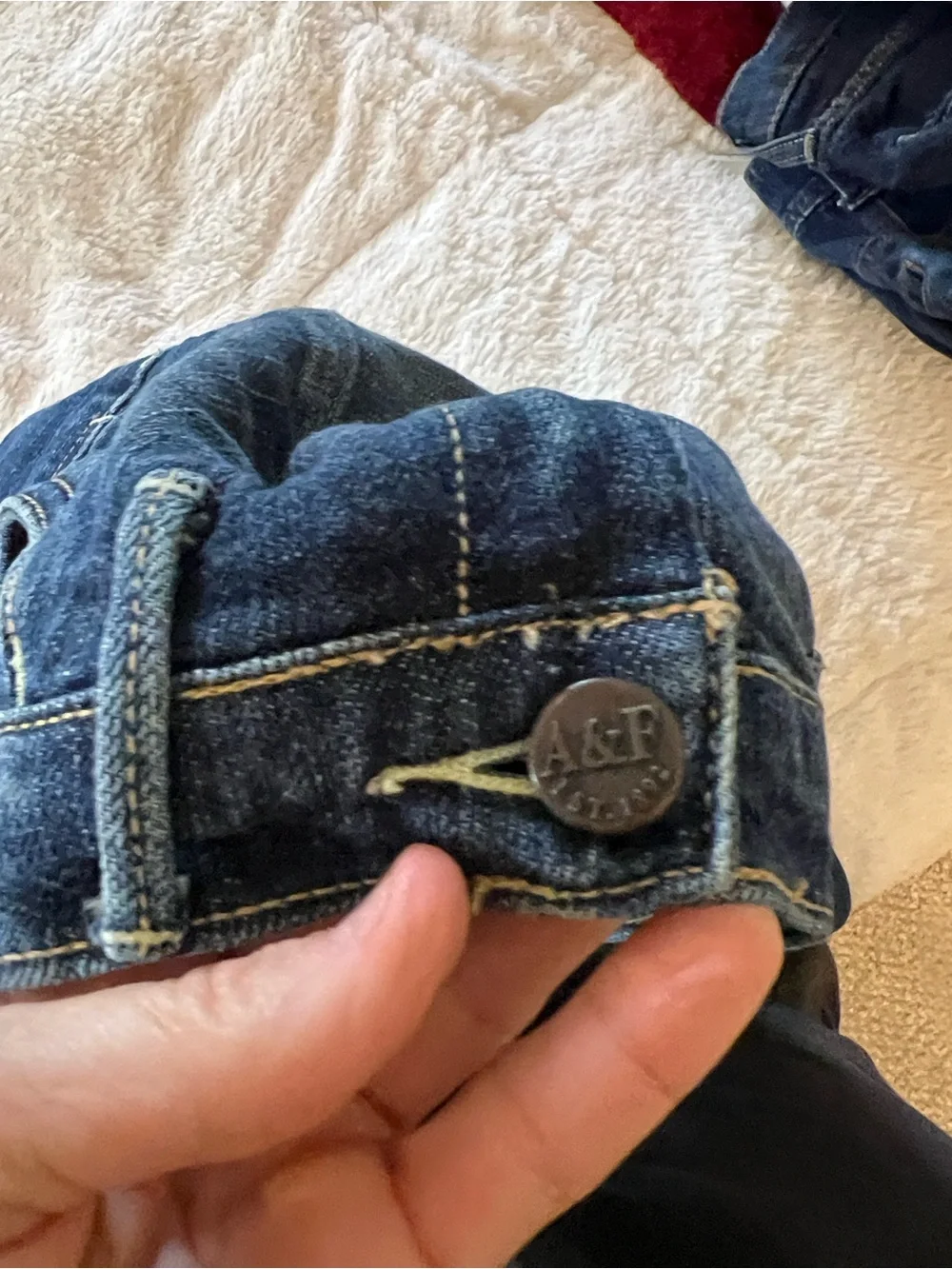 Abercrombie & Fitch Dark Blue Flare Jeans Size 2